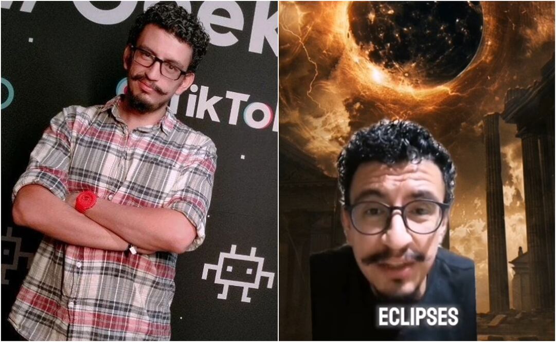 El tiktoker es egresado de la carrera de Ingeniería Física por la Universidad Autónoma Metropolitana (UAM) y, actualmente cursa una maestría en Astrofísica en el Instituto de Astronomía de la UNAM. Foto: Instagram y TikTok