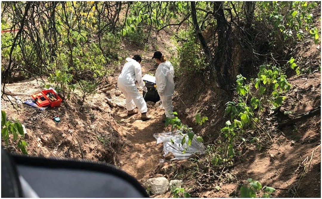 El colectivo de madres buscadoras “Voz y Dignidad por los nuestros” confirmó el hallazgo de restos humanos en el municipio de Villa de Reyes, SLP (19/11/2024). Foto ilustrativa: Voz y dignidad por los nuestros