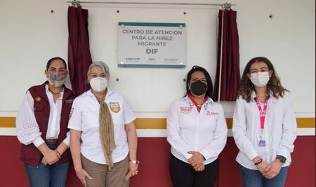 Entrega INM al DIF inmueble en Chiapas para proteger a menores de edad migrantes 