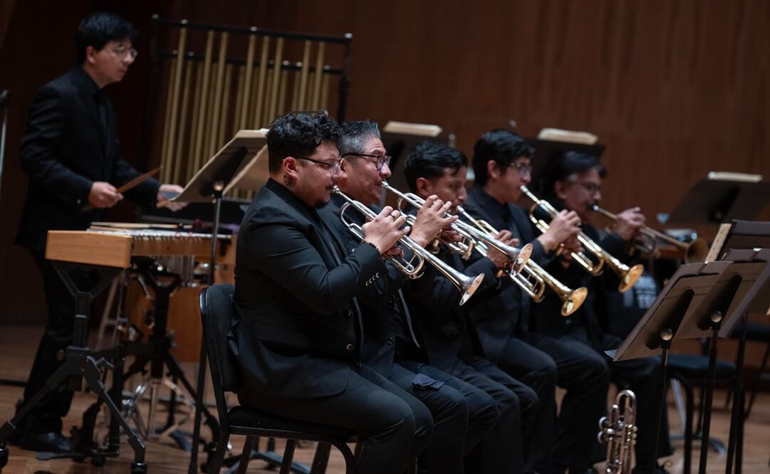 Orquesta Filarmónica de la Ciudad de México. Foto: Andrea Morales/OFCM.