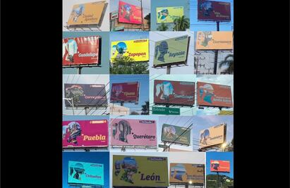 Sheinbaum se deslinda de espectaculares con la leyenda ESCLAUDIA