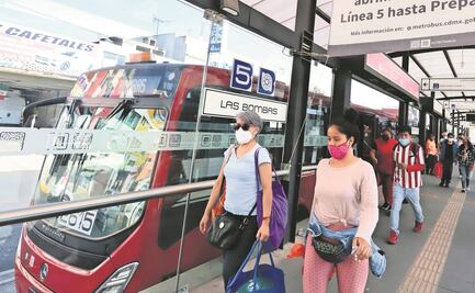 Metrobús y Metro, listos para el regreso a clases