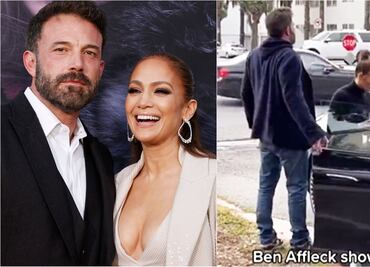 Captan a Ben Affleck azotándole la puerta a JLo, reprueban su actitud en redes