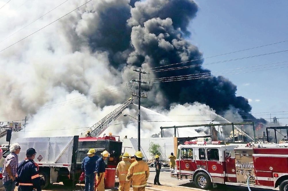 Autoridades de Protección Civil estatal no reportaron lesionados por el incendio