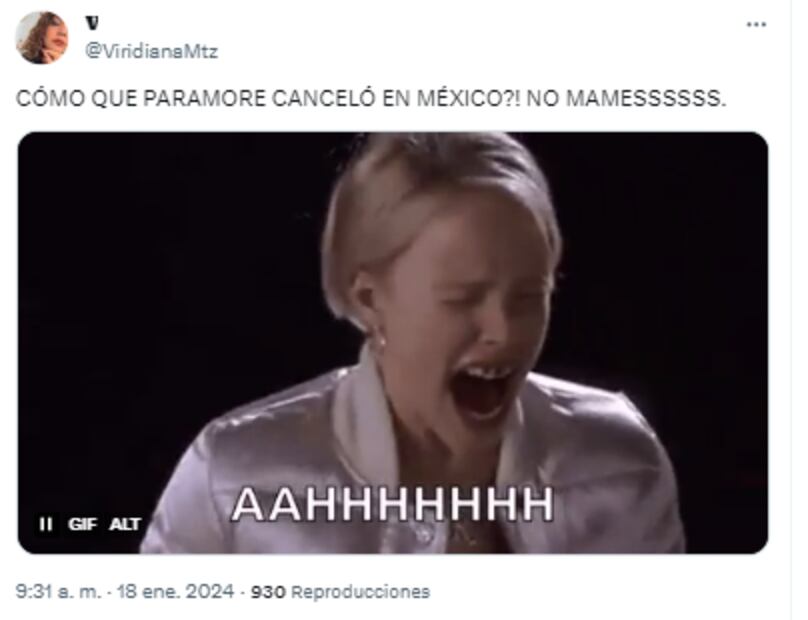 Memes Paramore. Foto: Captura de pantalla