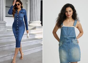 5 vestidos de mezclilla hermosos para lucir en primavera