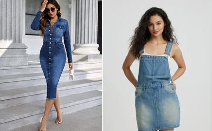 5 vestidos de mezclilla hermosos para lucir en primavera