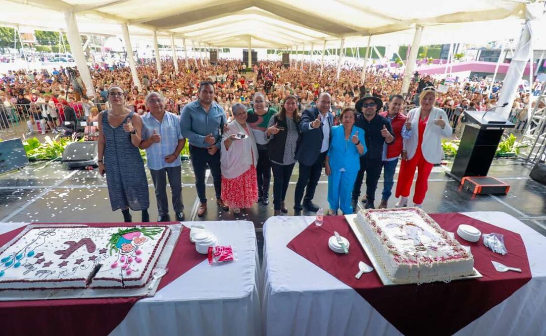 Alcaldía Venustiano Carranza celebra el día del Adulto Mayor. con casi 7 mil asistentes Foto: Especial.