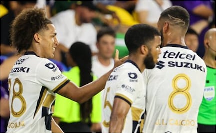 Resultado: Pumas rescata dos puntos ante el Orlando City en su presentación en la Leagues Cup; Adalberto Carrasquilla se vistió de héroe