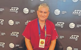 Médico mexicano valora la oportunidad de atender a figuras del tenis como Rafa Nadal