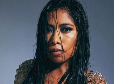 Yalitza Aparicio enamora al lucir un vestido amarillo en Dubái