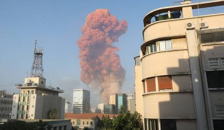 Autoridades mexicanas se mantienen en alerta por explosión en Beirut