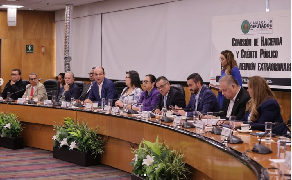 Diputados instalan Comisión de Hacienda (10/09/2025). Foto: Instagram (@carol_antonio_altamirano)