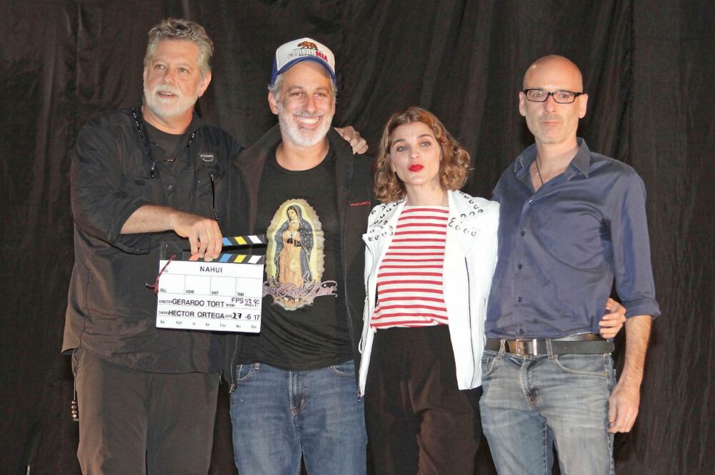 Gerardo Tort, Julio Bracho, Irene Azuela y Jaime Romandía (CARLOS MEJÍA)