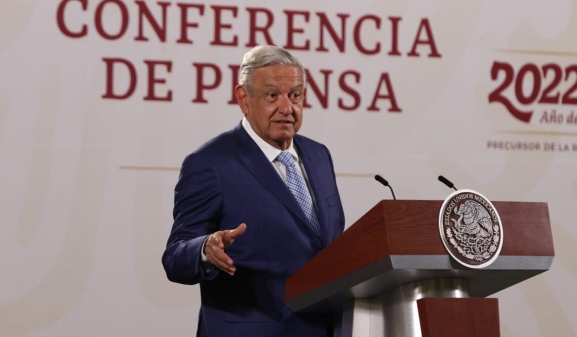 El presidente López Obrador manifestó que cualquiera puede presentar una denuncia, pero se tiene que probar, “no es denunciar por denunciar”. Foto: Carlos Mejía