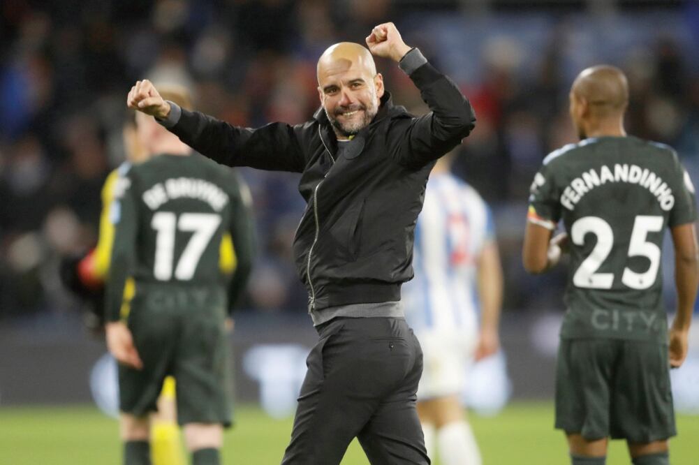 Pep hizo adecuaciones atrevidas en su 11, que han dado frutos en la Premier (CARL RECINER. REUTERS)