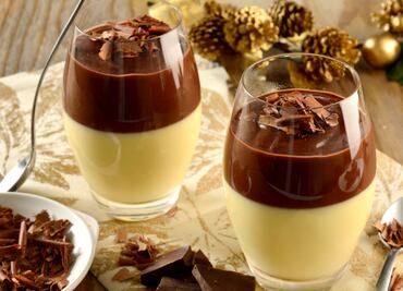 #RECETA Gelatina de rompope y moka en 5 pasos