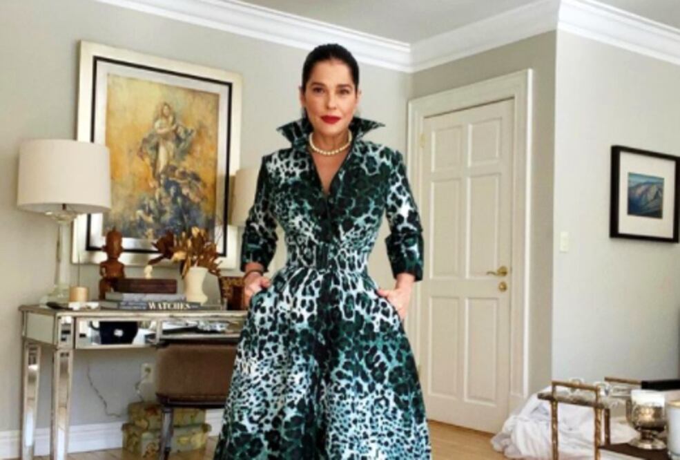 Esta colorida pieza no pasó desapercibida / Foto: Instagram @marthadebayle