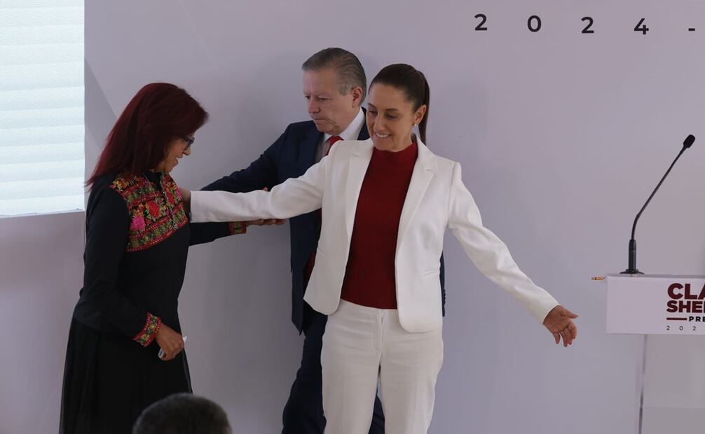 Claudia Sheinbaum sumó a su gabinete a Arturo Zaldívar y Leticia Ramírez. Foto: Fernanda Rojas / EL UNIVERSAL
