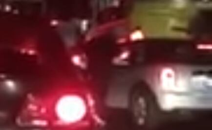 VIDEO. Captan asalto a automovilista en Santa Fe 