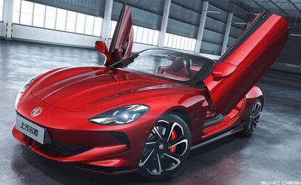 El MG Cyberster muestra las primeras imágenes del interior