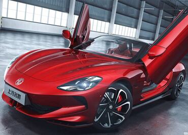 El MG Cyberster muestra las primeras imágenes del interior