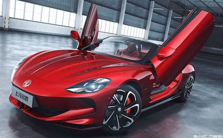 El MG Cyberster muestra las primeras imágenes del interior