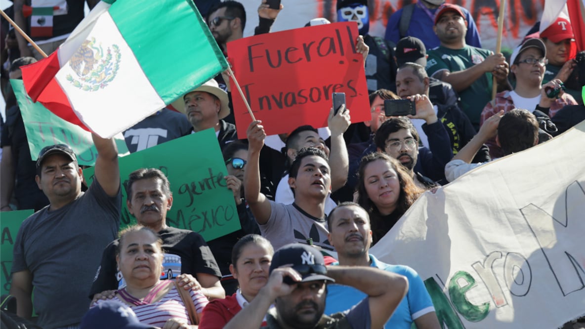 México vive una inusual ola antimigrante (Foto: Getty Images)