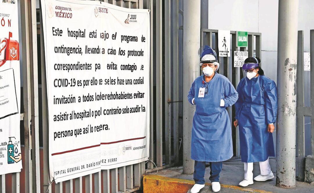 El porcentaje de concordancia entre la afiliación al ISSSTE e IMSS y el sitio donde se atendieron los contagiados no coincidió. Foto: Archivo/El UNIVERSAL