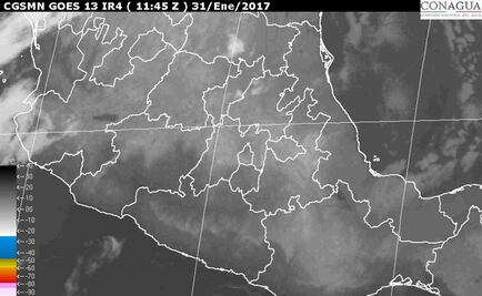 Prevén cielo medio nublado, frío y viento en el Valle de México