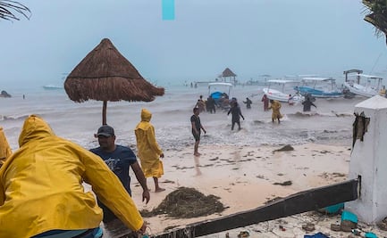 Tormenta “Gamma” toma fuerza al dejar Yucatán y salir al Golfo de México