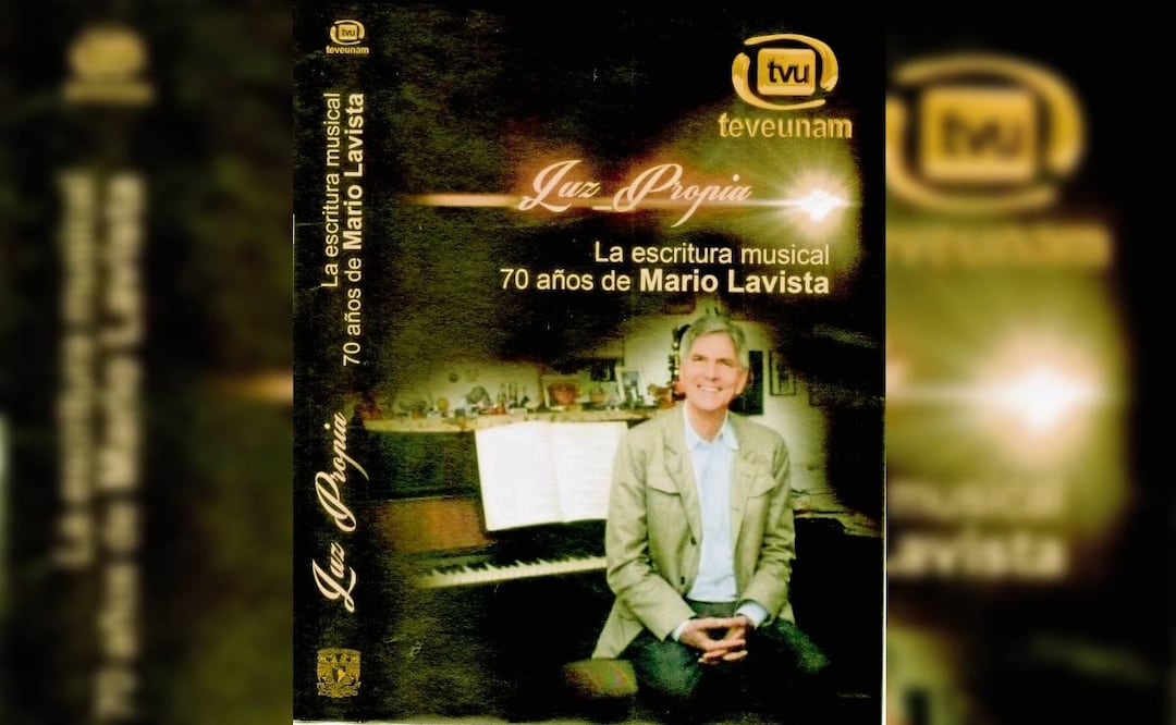 Promocional del programa La escritura musical de Mario Lavista. Foto: Especial