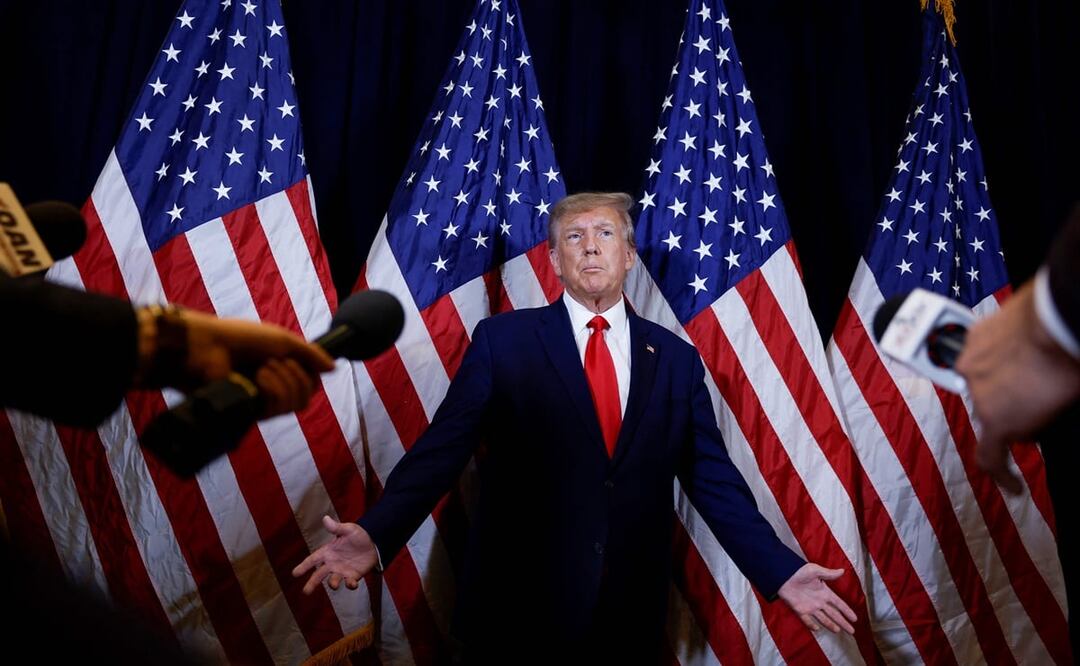 Se sabe que Trump ataca públicamente a organizaciones de noticias o periodistas específicos. No todos eligen responder e involucrarse. Foto: AFP/Archivo