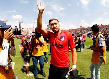 La extraña ausencia de Héctor Herrera en el Atlético de Madrid