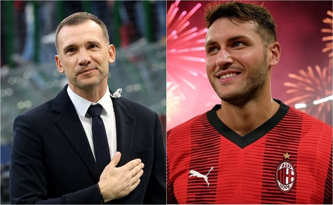 FOTO: ESPECIAL - Santiago Giménez sería presentado por Andriy Shevchenko; así planea su bienvenida el AC Milan