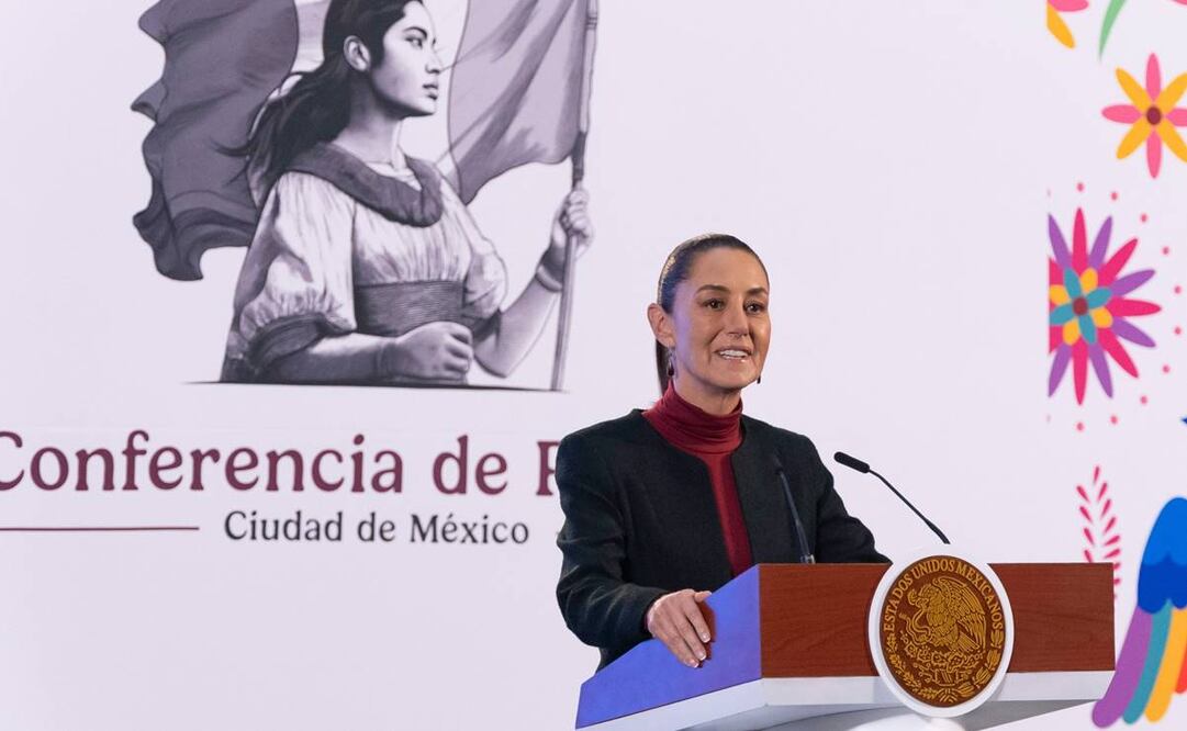 Conferencia mañanera de Claudia Sheinbaum del 4 de noviembre. Foto: Presidencia