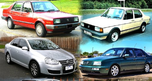 La evolución del Jetta