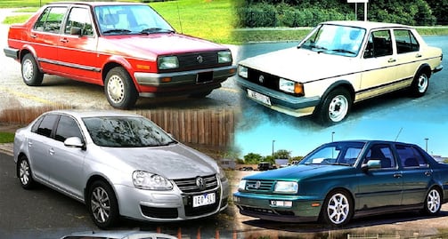 La evolución del Jetta