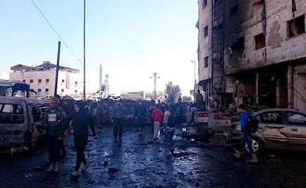 Van 71 muertos por serie de explosiones en Damasco