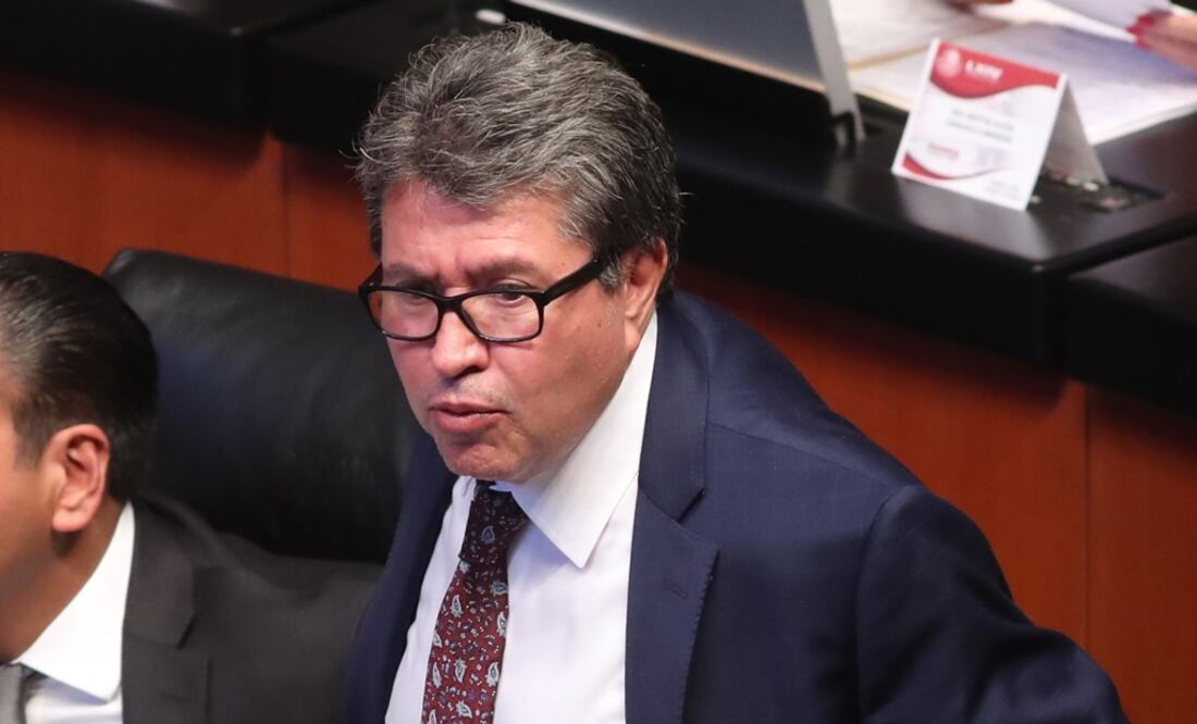 Ricardo Monreal, coordinador del grupo parlamentario de Morena en el Senado. Foto: Archivo/EL UNIVERSAL