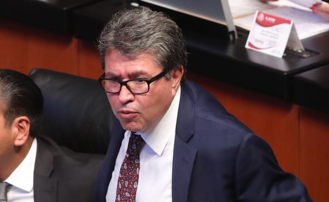 Ricardo Monreal, coordinador del grupo parlamentario de Morena en el Senado. Foto: Archivo/EL UNIVERSAL