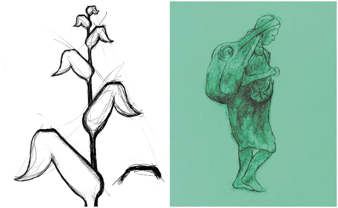 Obras de los artistas colombianos Antonio Caro y Beatriz González. TOMADAS DE ARTBO