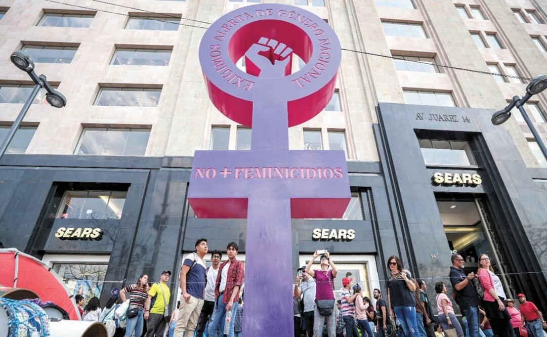On Friday, women protested gender violence in Mexico City - Photo: File Photo/EL UNIVERSAL