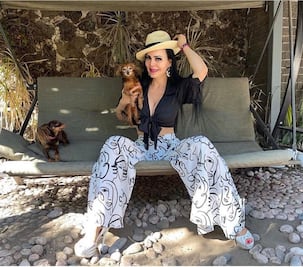Maribel Guardia luce el bikini ideal para primavera 