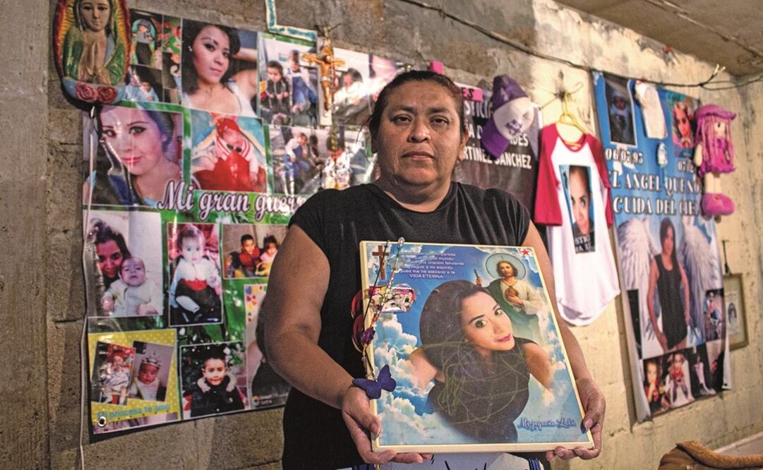 A Lulú la mataron en febero del 2019 y su cuerpo fue abandonado en un canal de aguas negras en Ixtapaluca, Estado de México. Fotos: Brenda Martínez/ EL UNIVERSAL. 
