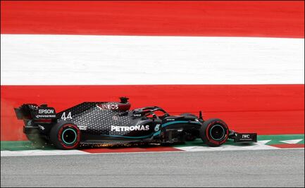 Lewis Hamilton, con el mejor tiempo del Gran Premio de Austria