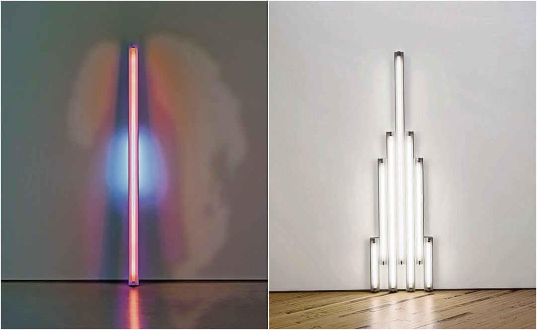 Obras de Dan Flavin que forman parte de la colección de Dia Art Foundation. Foto: Bill Jacobson Studio