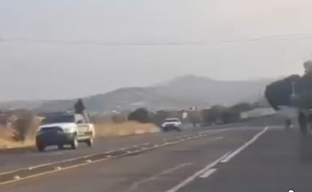 Se registra enfrentamiento entre policías y hombres armados en Yuriria, Guanajuato; hay dos oficiales heridos y un civil muerto