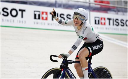 Yareli Acevedo consiguió medalla de oro en la Copa de Naciones de la UCI; “me preparé estos meses y estoy feliz”