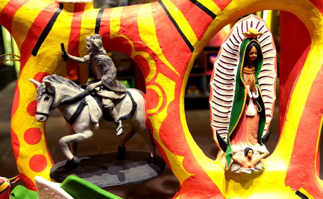 Esta pieza se exhibe como parte de la exposición “Miradas a la ciudad: Espacio de reflexión urbana”, en el Museo de la Ciudad de México. Foto: Notimex